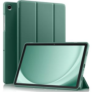 Akkerds Compatible with Galaxy Tab A11 Plus 11" 2026/ A9 Plus Case 11 Inch 2023, Slim Soft TPU Protective Cover with Trifold Stand & Auto Wake/Sleep for Galaxy A11+/ A9+ 5G Tablet Case, PineGreen
