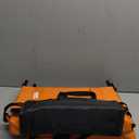 Stadium Seat for Bleachers with Back Support and Wide Padded Cushion Stadium Chair - Includes Shoulder Strap and Cup Holder (Orange,2 Pack)