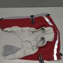 Lelepet Dog Coat Warm Dog Winter Coat Waterproof Dogs Jacket with Harness Built in Reflective Pet Fleece Vest Zip-Up Cold Weather Coats for Medium Dogs Turtleneck Windproof Coats Dachshund Red M (Burgundy)