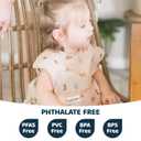 Tiny Twinkle Mess-Proof Baby Bibs for Eating | Waterproof, Wipeable Toddler Bibs with Catch-All Pocket | Feeding Bibs for Girls & Boys(3 Pack,Cowboy)