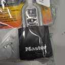 Master Lock Magnum Heavy Duty Outdoor Padlock with Key, Weather Resistant Body and Cut Safe Shackle Make Lock Perfect for Fences, Gates, Sheds, M115XDLF,Black