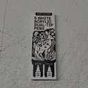 ARTISTRO 5 White Dual-Tip Acrylic Paint Pens - 5mm Dot + 1mm Fine Tips - Multisurface Markers for Fabric, Glass, & More