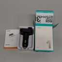 JOYROOM Bluetooth 5.4 Car Adapter FM Transmitter 81W Bluetooth Cigarette Lighter Adapter [PD45W&QC36W] Fast Charging Dual Mics HiFi Bass LED Display Wireless Radio Hands-Free Calling Support USB Drive (Black)