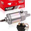 Starter Motor for Honda FourTrax 300 TRX300 TRX300FW ATV 1988-2000 TRX250 1987 ATC250 SX ATC 250 ES Big Red 246cc 31200-HC4-023 31200-HC4-033 SM13213 128000-4400 OLIFANT