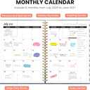 2 x ZOTIA Planner 2026-2027 Weekly & Monthly Calendar Planner Jul 2026-Jun 2027 | Sunset, 6.3" x 8.5", Cute Hardcover Student Teacher Planning Agenda Book with Tabs, Perfect for Office School Supplies