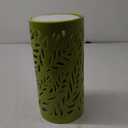 Everyday Living Ceramic Cylinder Set - Leaf Green