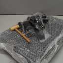 12 Panels Small Animal Playpen, 48" x 24" x 16" Pet Playpen with Waterproof Mat, C&C Cage for Guinea Pigs, Puppy Play Pen, Bunny Playpen, Indoor Outdoor Portable Metal Wire Yard Fence