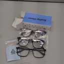 BLUEMOKY Blue Light Reading Glasses Men Women, +0.5
