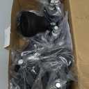 Bell Glides Replacement Office Chair Swivel Caster Wheels to Fixed Stationary Castors, Felt Pads with Anti-Slip Rubber Suit for Tile, Carpets and Hardwood Floors, Chair Feet Wheel Stopper 10Pcs