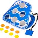 GoSports Splash Skip Floating Pool Cornhole Game Stone Skipping Swimming Pool Game for Adults & Family Water Cornhole Game for Pools & Lakes