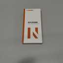 Ninki Glitter Leather Case for Motorola Razr Plus 2024, Flip Phone Case with Screen Protector - Rose Gold