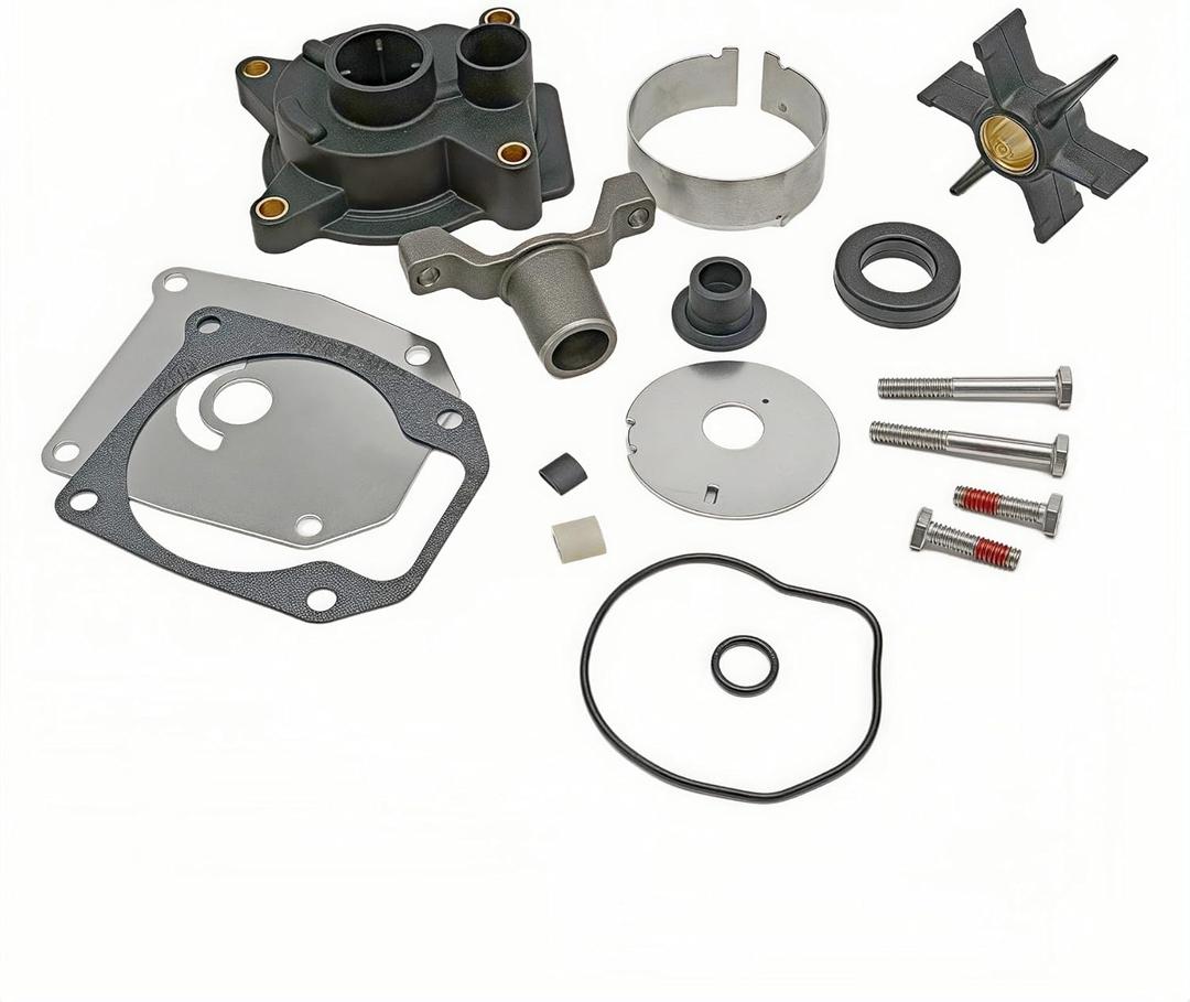 Boat Marine 439077 Water Pump Impeller Kit for Johnson Evinrude 35 40 45 48 50 55 60 HP Outboard Motor Replacement 390770 18-3399