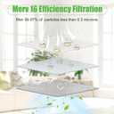 Miory X8789 MERV 16 Filter 16x26x5 Inch Carbon Clean Furnance Filter Compatible with lennox X8789 and PureAir PCO16-28 Air Cleaner 2 Packs