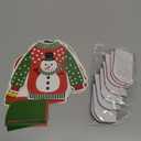 9 Pieces Ugly Christmas Sweater Honeycomb Centerpieces Table Decor, Holiday Party Table Toppers Ornaments Signs, Fun Xmas Sweater Party Decorations