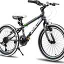JOYSTAR Lubbock 20 24 Inch Kids Bike for Boys & Girls Ages 7-12 Years Hardtail Mountain Bike for Kids with 1-Speed/7-Speed Drivetrain, White Wall Knobby Tires, Kids' Bicycle, 20 Inch Wheels