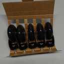 HOLKIE Office Chair Wheels Roller Blade Caster Replacement 11x22mm Black 3 Inch Desk for Office, Rubber Rolling Set of 5 for Hardwood Floors Gaming Chair Wheels Smooth & Silence Gliding (5 Pack-11mm, Transparent)