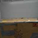 Deco 79 Wood Storage Shelving Unit 8 Shelf Shelving Unit with Black Metal Support, Display Shelf 40" x 15" x 28", Cream