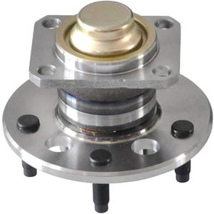 IRONTEK 513018 Rear Wheel Hub and Bearing Assembly for Chevrolet for Cadillac for Buick for Oldsmobile for Pontiac FWD W/o ABS 5 Lug 1PCS