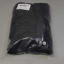 Womens Black Baggy Cargo Pants Relaxed Fit Straight Wide Leg Cotton Hiking Pants Size 16