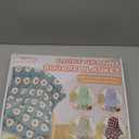 Coopay Crochet Kit for Beginners, Crochet Starter Kit for Blanket, Granny Squares Video Instructions, Easy to Learn Knitting for Beginner (Green - Daisy)