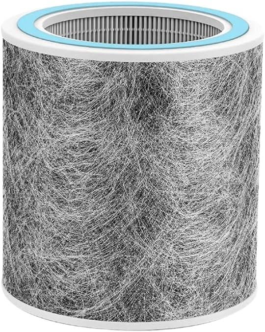 Nispira HC452 HP102 Replacement Filter For Shark NanoSeal Air Purifier HP102PET, HP100, HP105 HC450, HC451, HC455, UA455 3-in-1 True HEPA Activated Carbon Part HE1FKPET, 1 Pack