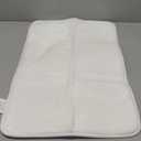 Soft Bath Mat, Machine Washable Bathroom Rug, Non-Slip, Super Absorbent, 24 x 16 inches, White