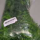 20 Bundles Artificial Plants, Fake Boston Fern Greenery Outdoor UV Resistant No Fade Faux Plastic Plants Garden Porch Window Box Decorating