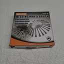 10 Inch Steel Wire Weed Wheel Brush Cutter Trimmer Head, Weed Trimmer Blade Head for Weed Eater, Brush Cutter, Weed Wrackers, Compatible with Husqvarna, Sthil, Moss Grass Rust Removal