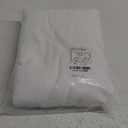 NICETOWN White Linen Curtains 108 inches Long for Home Office, Grommet Privacy Added with Light Filtering Thick Flax Window Treatments for Bedroom/Living Room, Natural, W55 x L108, 2 Panels