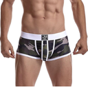 JOCKMAIL Men's Boxer Briefs Mens Underwear Boxer Briefs with Men's Boxer Shorts Camouflage Underwear XL