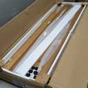 Wire Shelf Covers, Bamboo Wire Rack Covers for Pantry, Closet (4pcs, 40" W x 12" D)