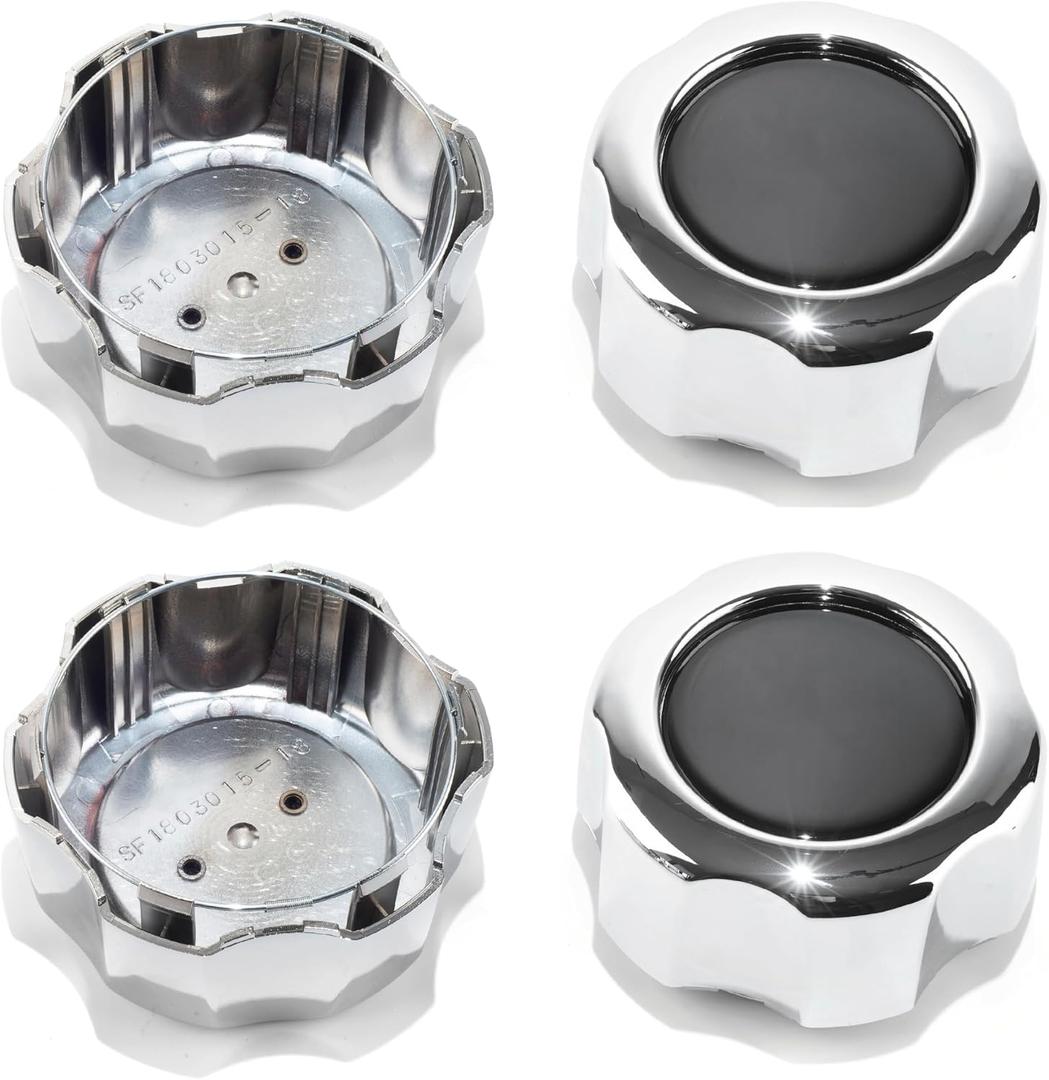 4 Pcs Wheel Center Caps for Nissan Pathfinder 1997-1999 Wheel Rim 131.5mm(5.18in) Chrome Hub Cap Wheel Cover, Replacement 40315-89P15 40315-7Z100
