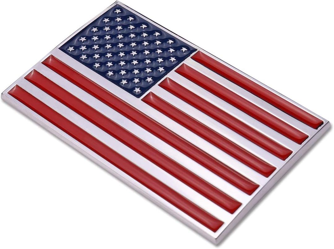 6 x US Flag strong magnet badge 3D Star Spangled Banner Decoration