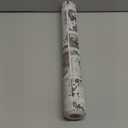 Brick Wallpaper Peel and Stick Wallpaper 17.3"x393" Grey and White 3D Brick Wallpapers Self Adhesive Vintage Wall Paper Removable Textured Contact Paper for Fireplace Kitchen Home Decoration Vinyl