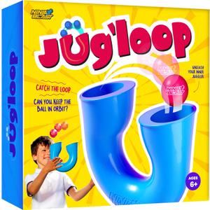 Jug'loop - Juggling Balls Skill Game - Outdoor Games for Kids, Teens, & Adults - Boys Toys for Ages 8-13 - 8 9 10 Year Old Boy Toy Gifts 8-12 - Cool Teen Tween Birthday Gift for Age 8-10, 10-12 Years