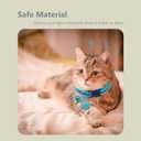 Silicone Bell Cat Tracker, Locator for Pets Only iOS, Location Tracking Collar for iOS, Works Worldwide with Any Collar, No Other Fees, Huthur Tag, (Lake Green)