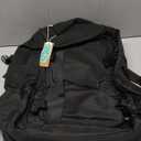 BAGSMART Travel Backpack Carry on Flight Approved, 28L Lightweight Backpack Fits 17.3 Inch Laptop for Men Women, Water Resistant Personal Item Travel Bag with USB Charging Port, Black