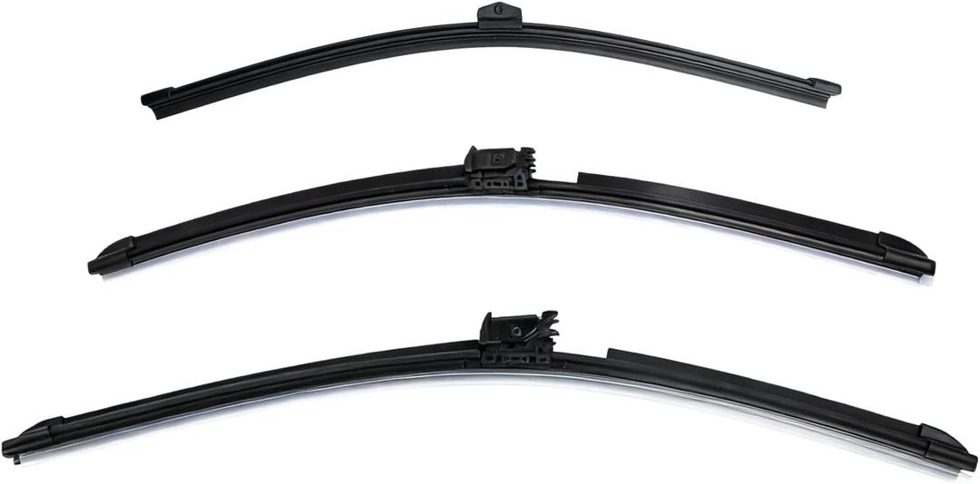 3pcs 61615A0B571 Front & Rear Windshield Wipers Blades Replacement for BMW iX I20 2021 2022 2023 2024 2025, 22" and 28" Wiper Blades