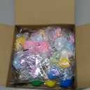 24 Pack Easter Mochi Squishy Toys Filled Easter Eggs, Plastic Easter Eggs Filled with Easter Squishy Toys for Eggs Hunt, Gifts for Kids Boys Girls Party Favors, Easter Basket Stuffers