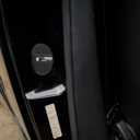 Cabilock Universal Car Door Lock Protective Cover Sleeve 4Pcs Shock Absorber Gaskets for Vehicle Door Lock Latch Guards