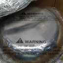 WARMOUNTS Chafing Dishes for Buffet, Food Warmers with Glass Lid, 4 Pack