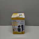 450W Mini Space Heater With Temperature Detection, Remote Wall Outlet Electric Space Heater as Seen on TV with Adjustable Thermostat and Timer and Led Display, Compact for Office Room RV (Smart-White)