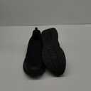Men's Hands-Free Slip On Walking Shoes Laceless Comfortable Tennis Sneakers,Size 10,All Black,SARR016M