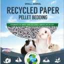 Small Pet Select Recycled Paper Pellet Bedding, Litter for Rabbit, Guinea Pig, Hamster, Bunny and Other Small Animals, 10lb