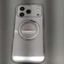 ACESTAR 360 Magnetic Stand Case Compatible with iPhone 17 Pro Max, Rotatable Flexible Ring Holder Phone Cover for Men Women | Compatible with MagSafe | Shockproof & Anti-scratch | Anti-Yellowing (Clear)