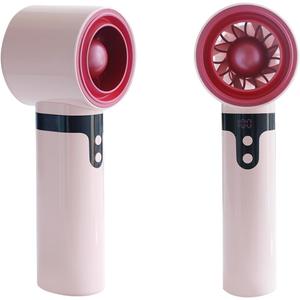 Handheld Portable Fan, 4000mAh Rechargeable Battery, 11500 RPM High-Speed Airflow with Patented Wind Tunnel Design , USB Charging, LED Battery Indicator,Lightweight Durable ABS,Up to 15 Hours Runtime