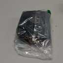 Vorspack Travel Toiletry Bag - Hanging Toiletry Bag for Men Water Resistant Canvas Shaving Bag with Large Capacity for Travel - Black