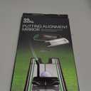 PERFECT PRACTICE Golf Putting Mirror - Reflective Golf Putting Aid, Alignment Mirror to Improve Accuracy & Form - Portable Putting Mirror Training Aid for Golf w/Travel Case, Indoor & Outdoor Use