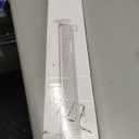 96 Inch Wide Reinforced Retractable Baby Gate with Support Rods, Extra Long Dog Gate Retractable Gate Outdoor Gates for Decks, Prevent Crawling Under Extra Long Baby Gates for Large Openings, Black