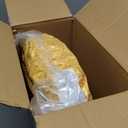 HIG Set of 2 Yellow Ruched Velvet Round Throw Pillows  14.5 Decorative Pillows with Soft Polyester Filling for Couch, Bed, Living Room, Bedroom, or Dorm  Handmade, Stress Relieving, All-Season